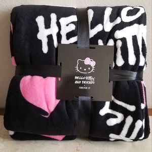 Forever 21 x Hello Kitty 60 x 50 Inch Throw Blanket